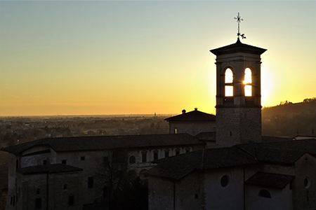 Parco dei Colli di Bergamo, anello dal Monastero di Astino a San Vigilio-Città Alta il 6 febbraio 2020 - FOTOGALLERY